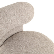 Lounge stoel Kaya cayenne brown swivel