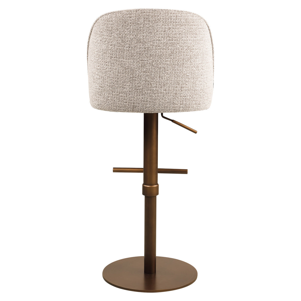 Barstoel Vesper mocca fancy swivel