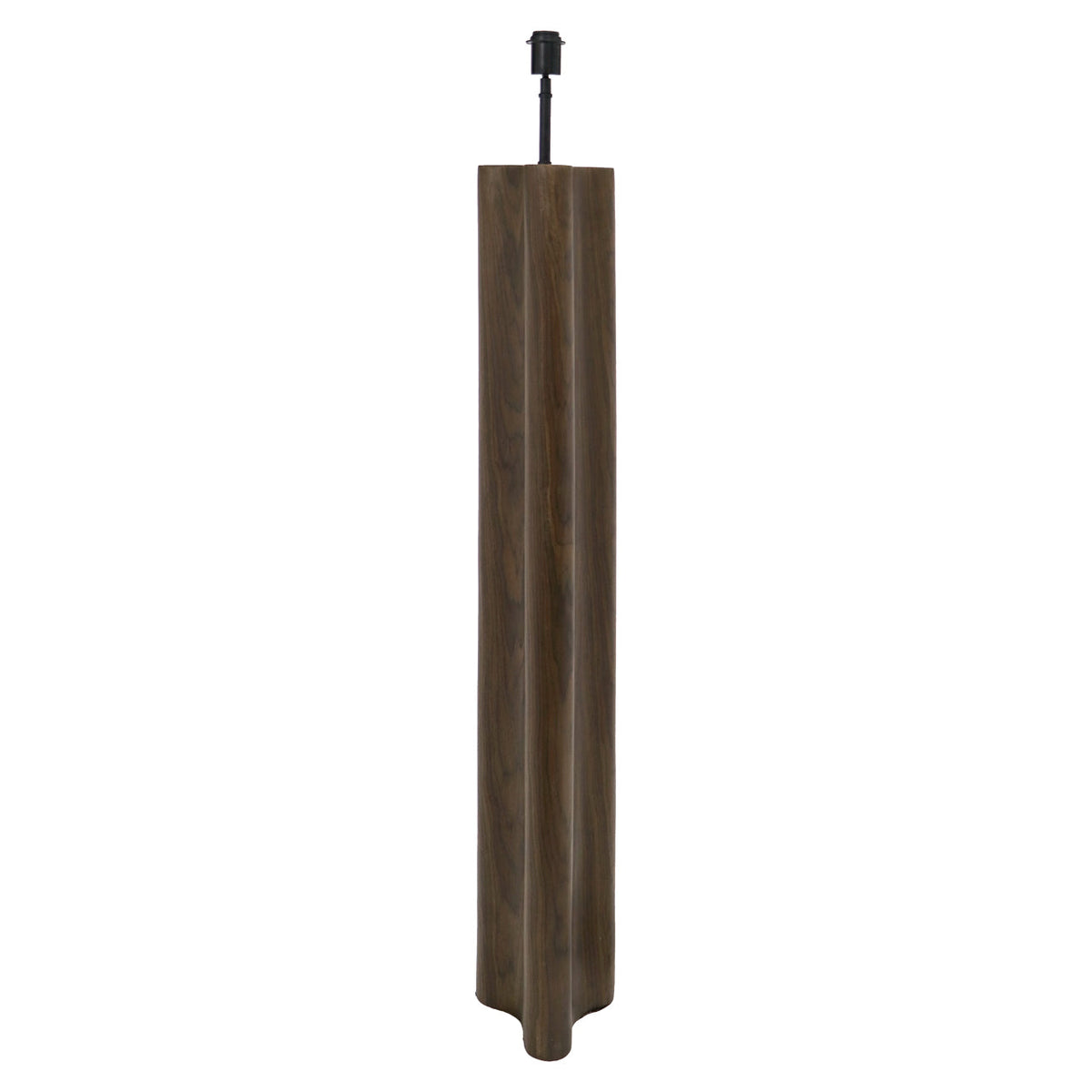 Vloerlamp Jamy walnut
