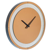 Wandlamp Julia brown - Led Clock