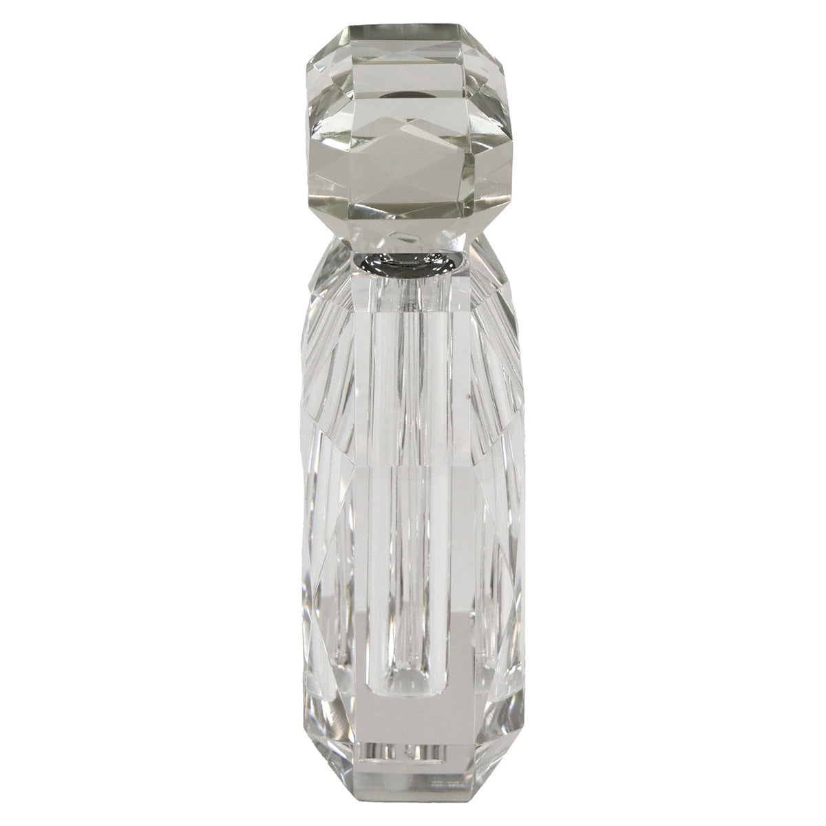 Decoratief object Khloe clear transparent perfume bottle
