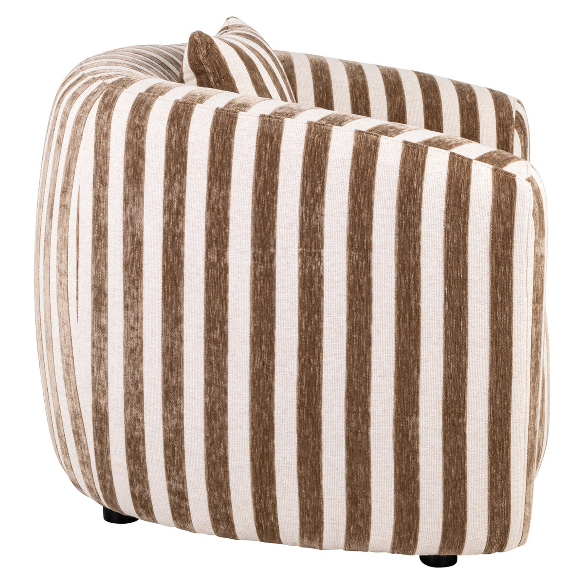 Lounge stoel Luxandra stripes sand
