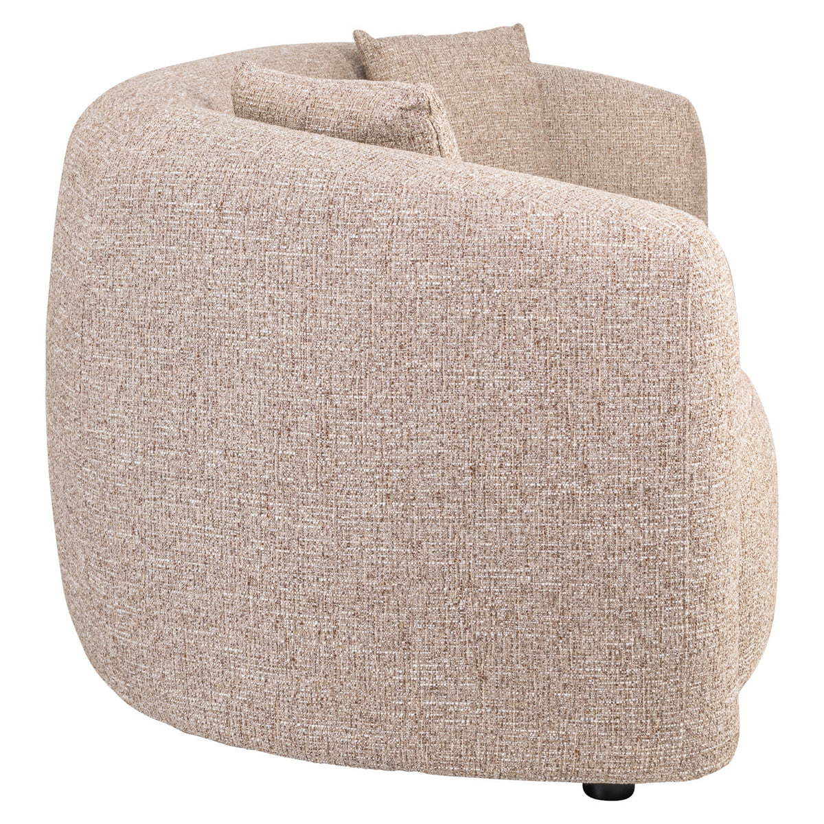 Bank Luxandra sand tweed fire retardant