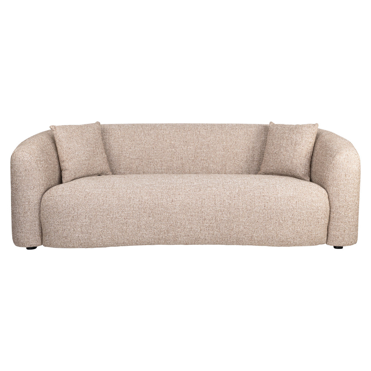 Bank Luxandra sand tweed fire retardant