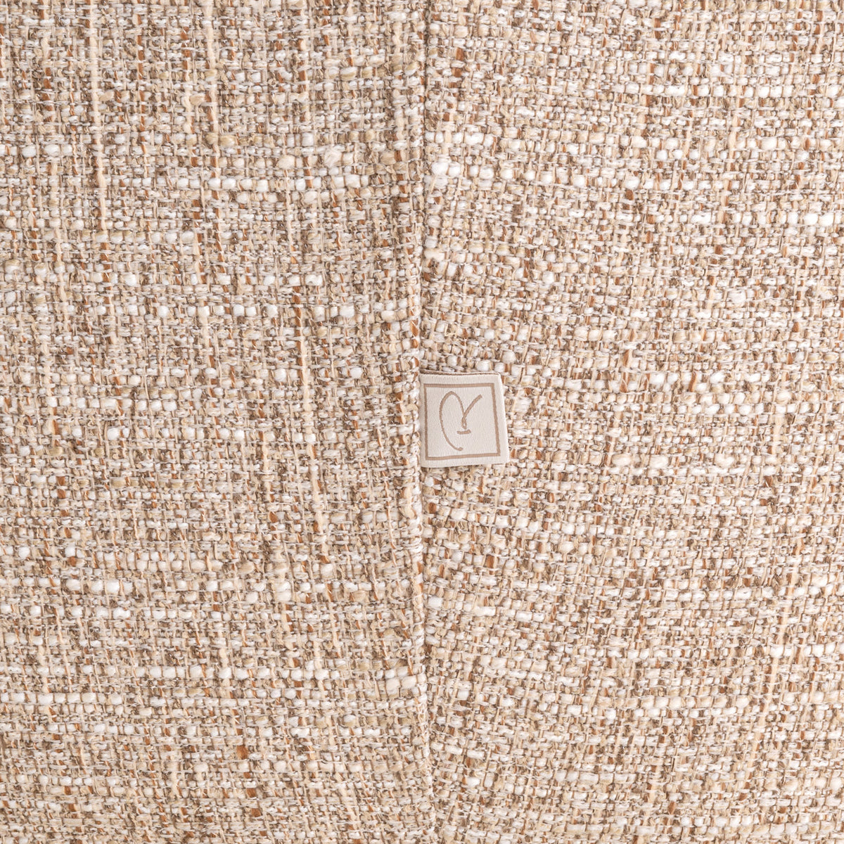 Bank Luxandra sand tweed fire retardant