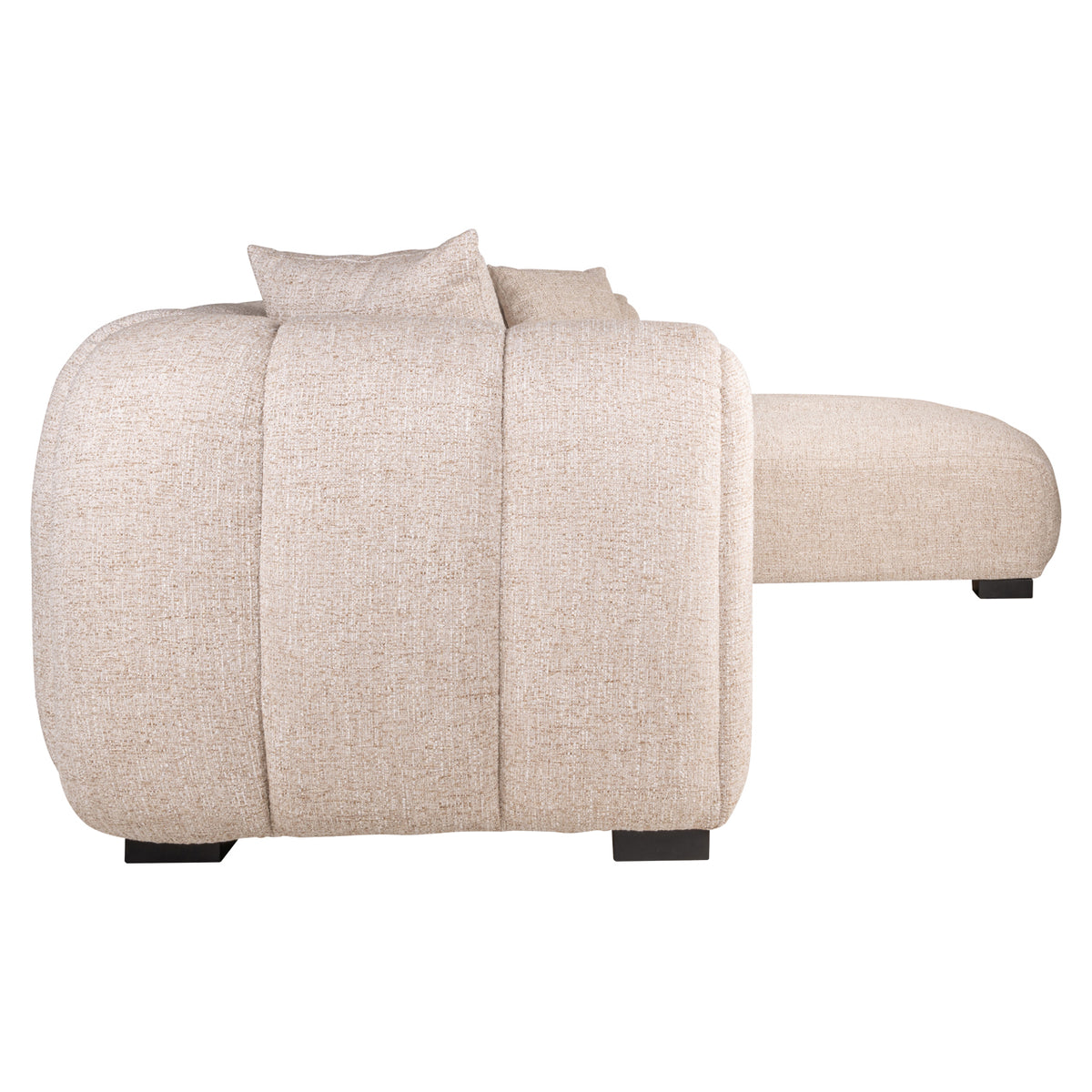 Bank Novaro cream tweed lounge right fire retardant