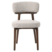 Eetkamerstoel Basker natural fancy fire retardant (Set of 2)