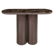 Console Almundi chocolat brown