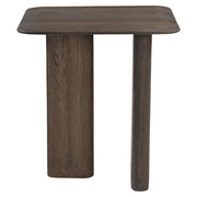 Bijzettafel Castello Smoked charchoal oak top