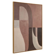 Wall art Tatu left brown