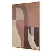 Wall art Tatu left brown
