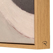 Wall art Tatu left brown