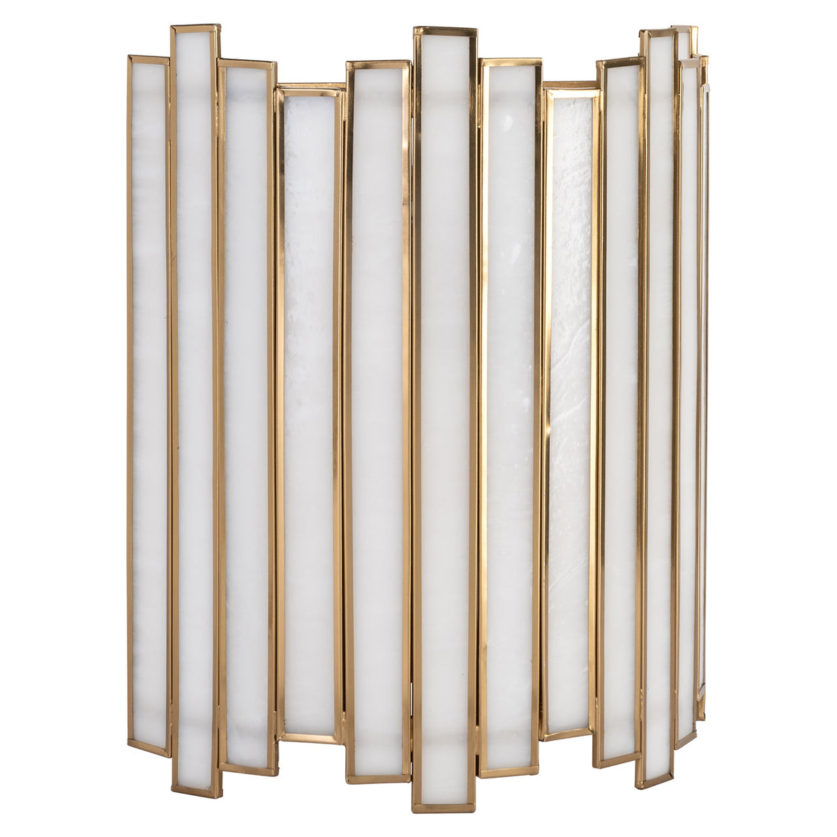 Wandlamp Lima brass antique