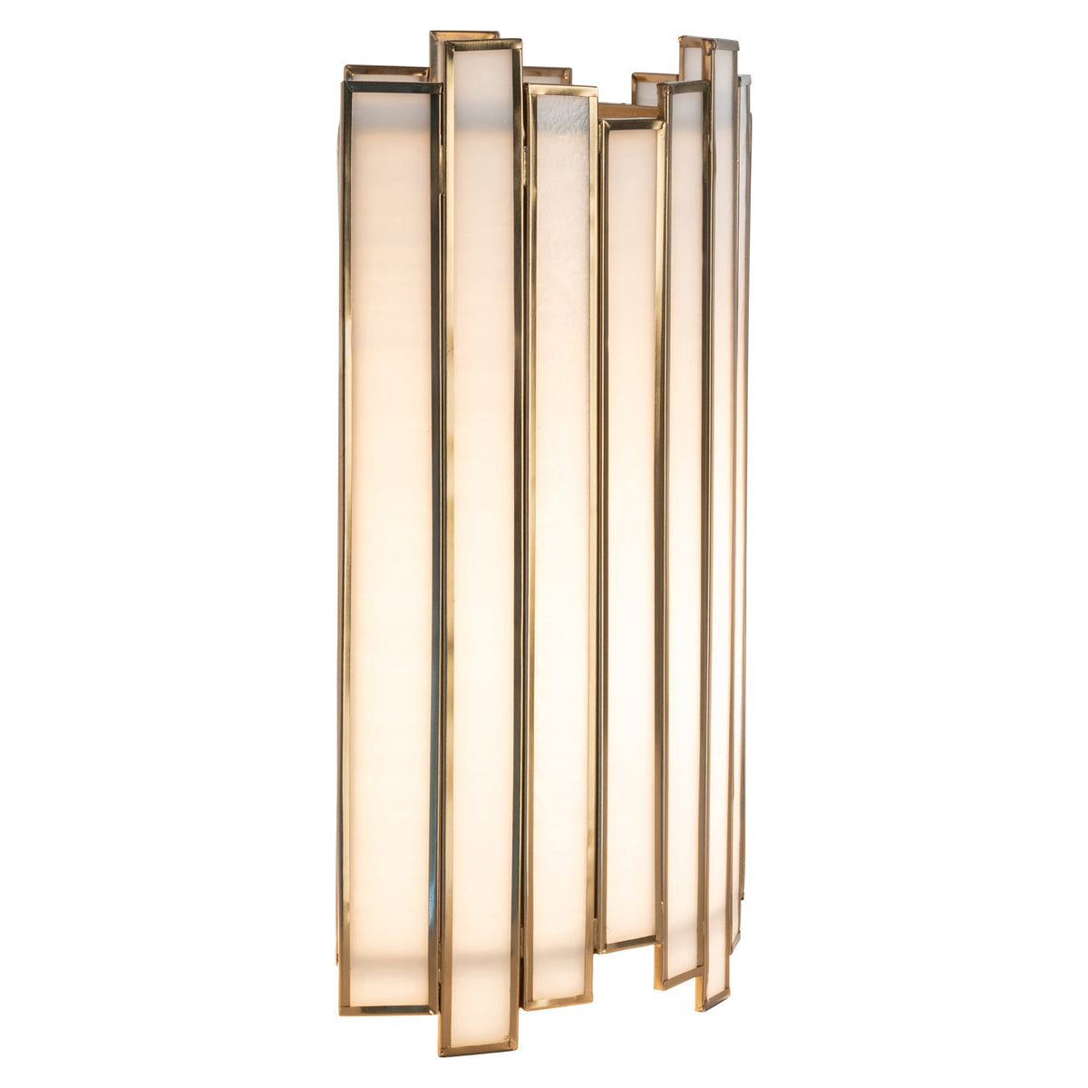 Wandlamp Lima brass antique