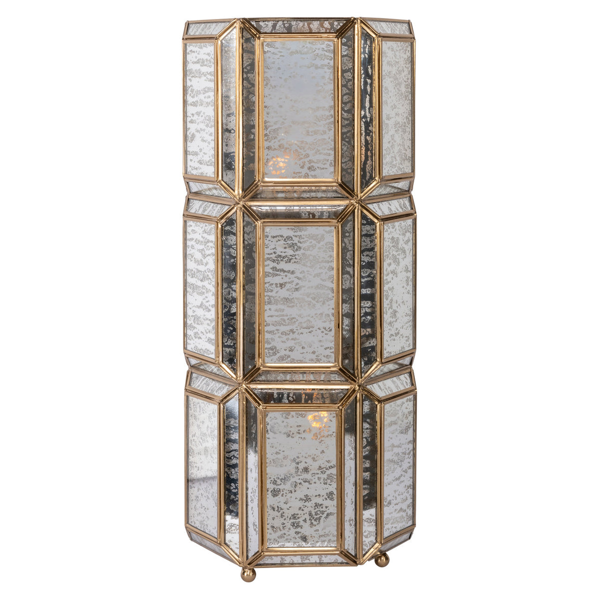 Tafellamp Yael brass antique