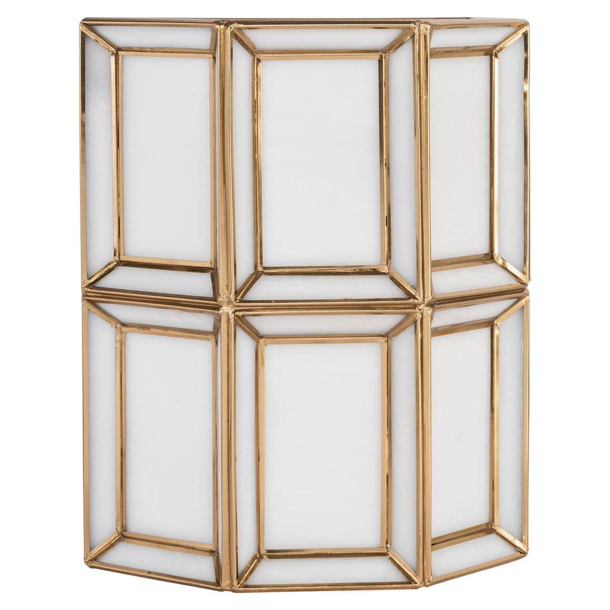 Wandlamp Amara brass antique