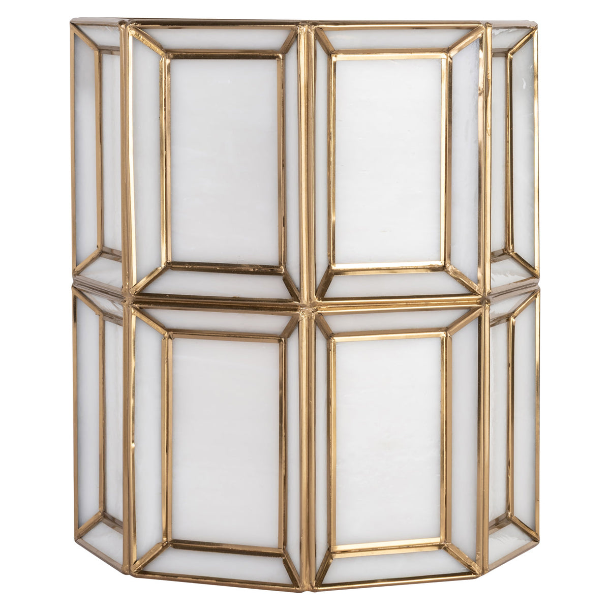 Wandlamp Amara brass antique