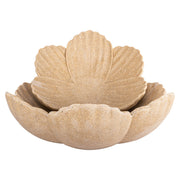 Schaal Petal beige