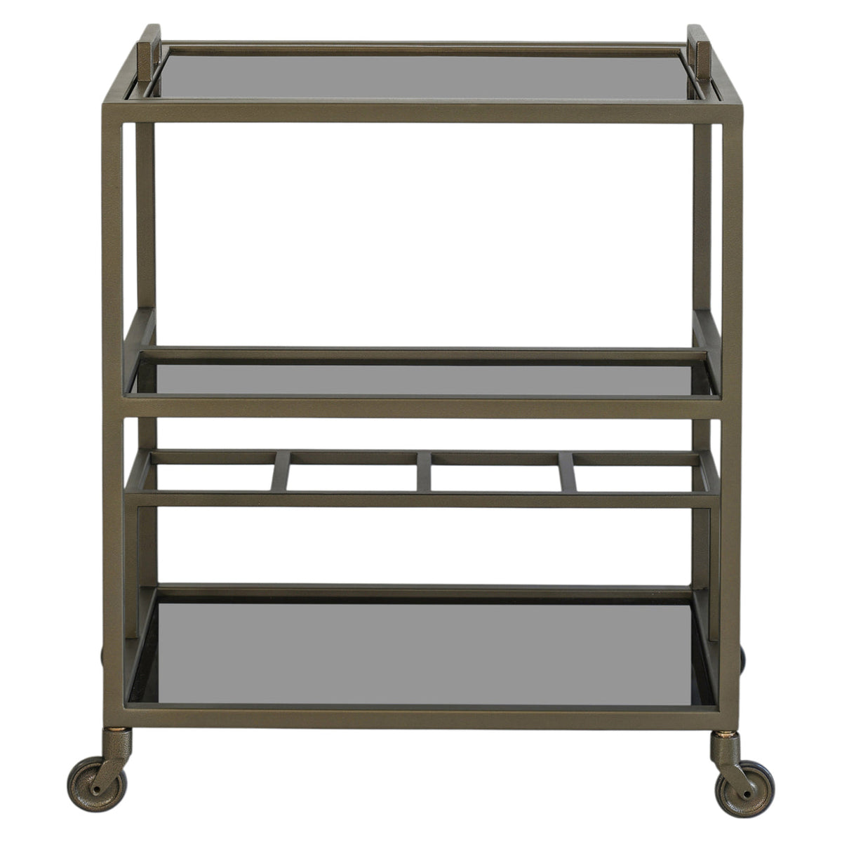 Trolley Ruinart brass antique