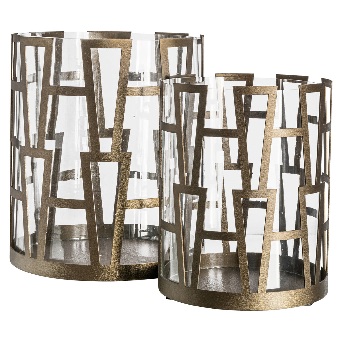 Windlicht Shandy brass antique small