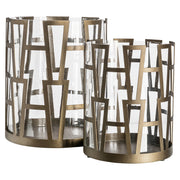 Windlicht Shandy brass antique small