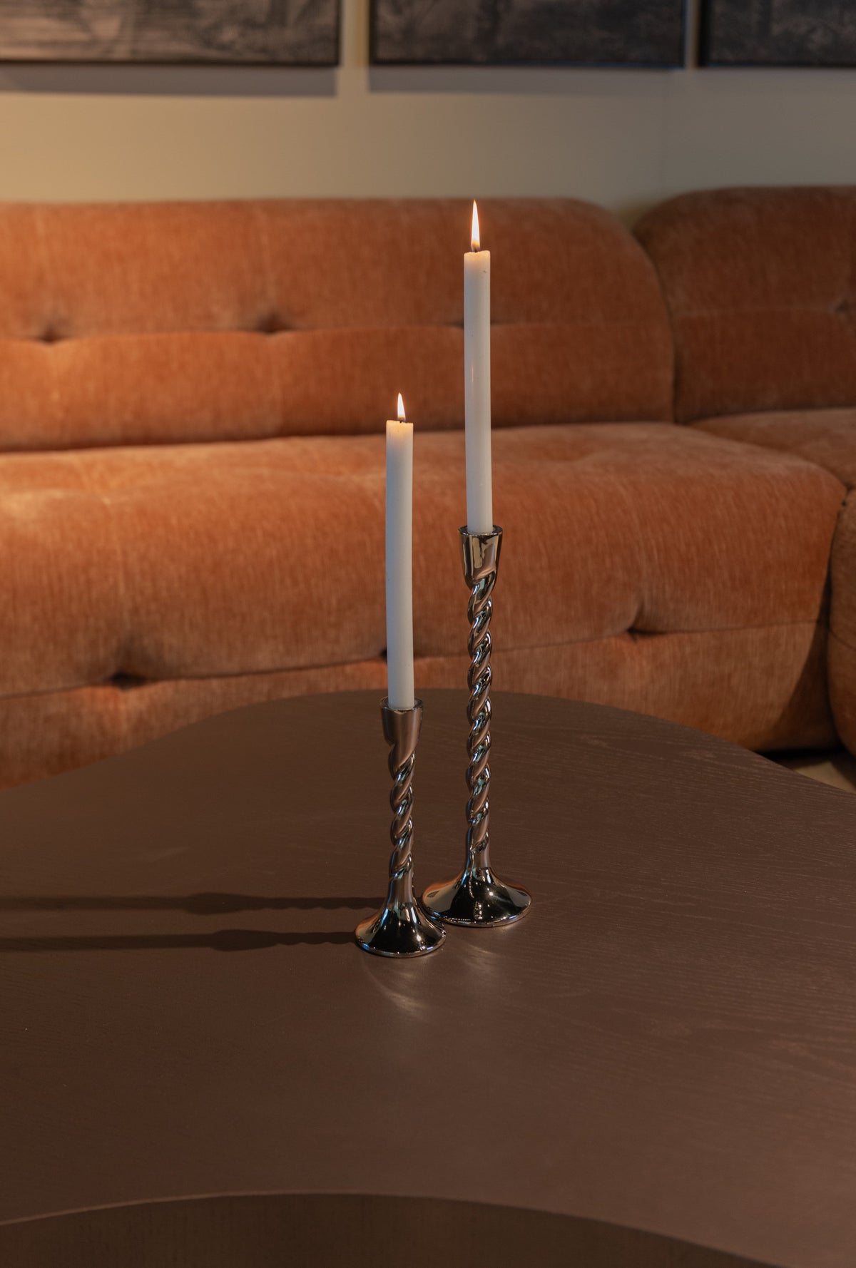Kandelaar Crillon silver large