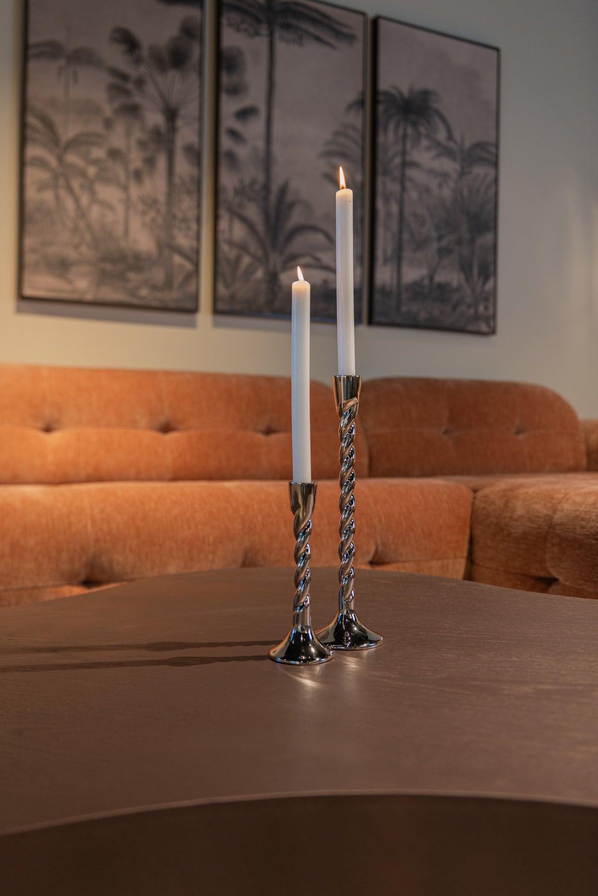 Kandelaar Crillon silver large