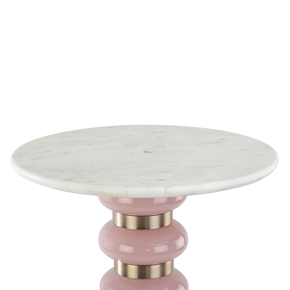 Bijzettafel Villeray pink