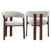 Eetkamerstoel Contigo mocca fancy