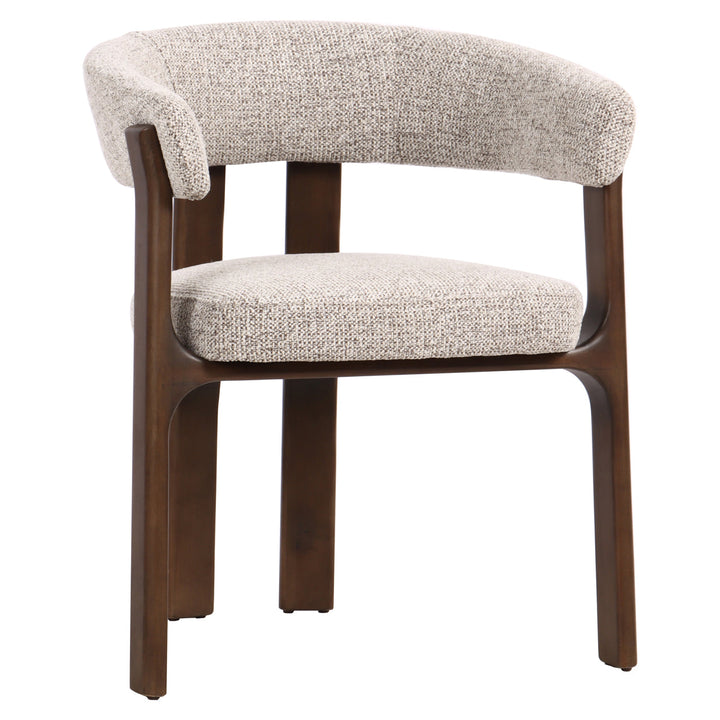 Eetkamerstoel Contigo mocca fancy
