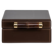 Opbergdoos Echo dark brown small