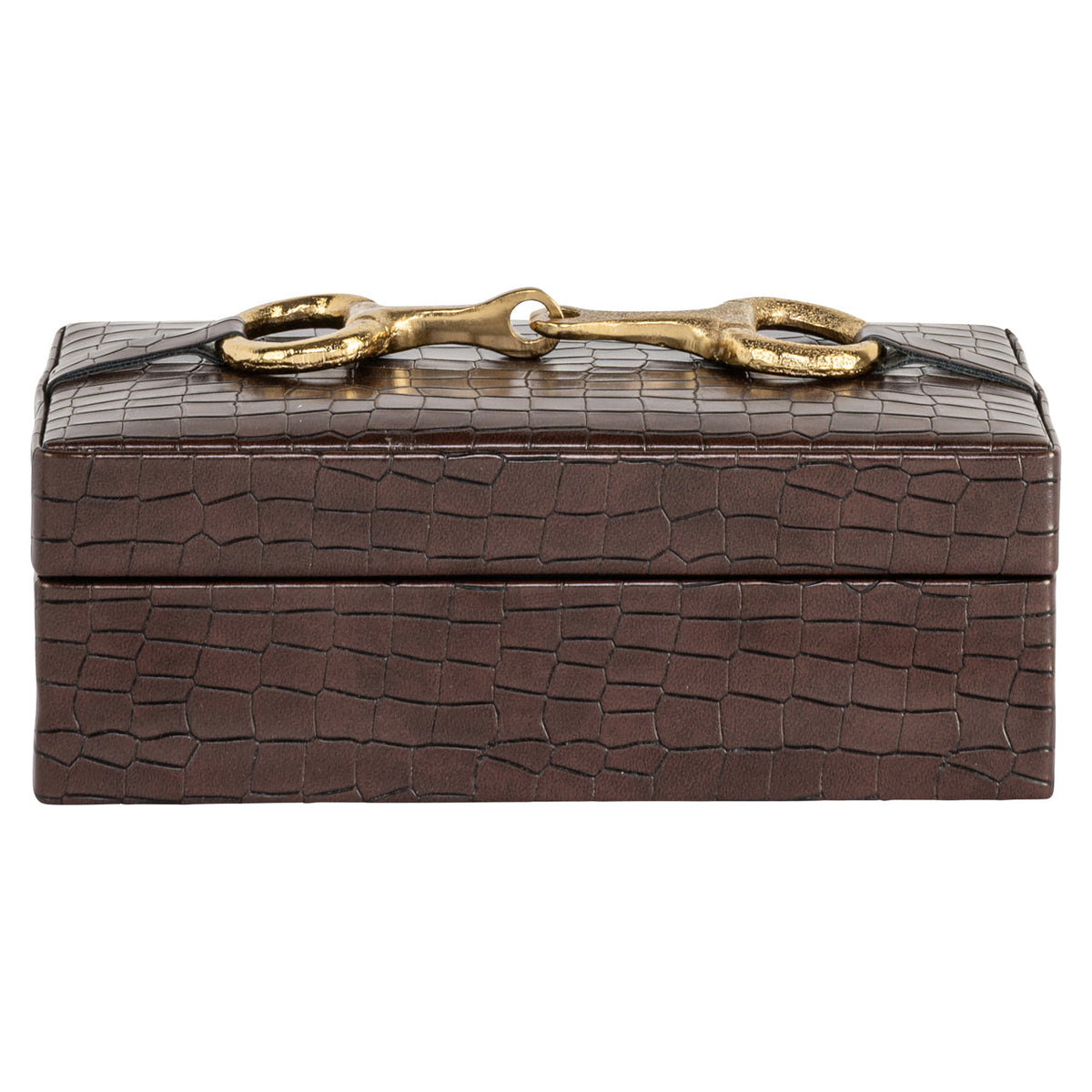 Opbergdoos Rex dark brown small