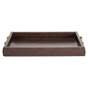 Dienblad Banks dark brown