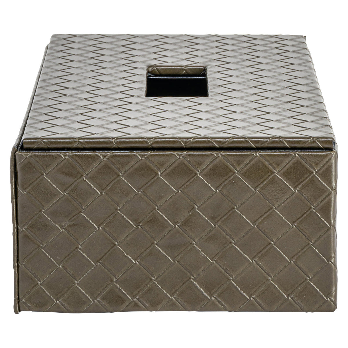 Decoratief object Vex olive tissue box