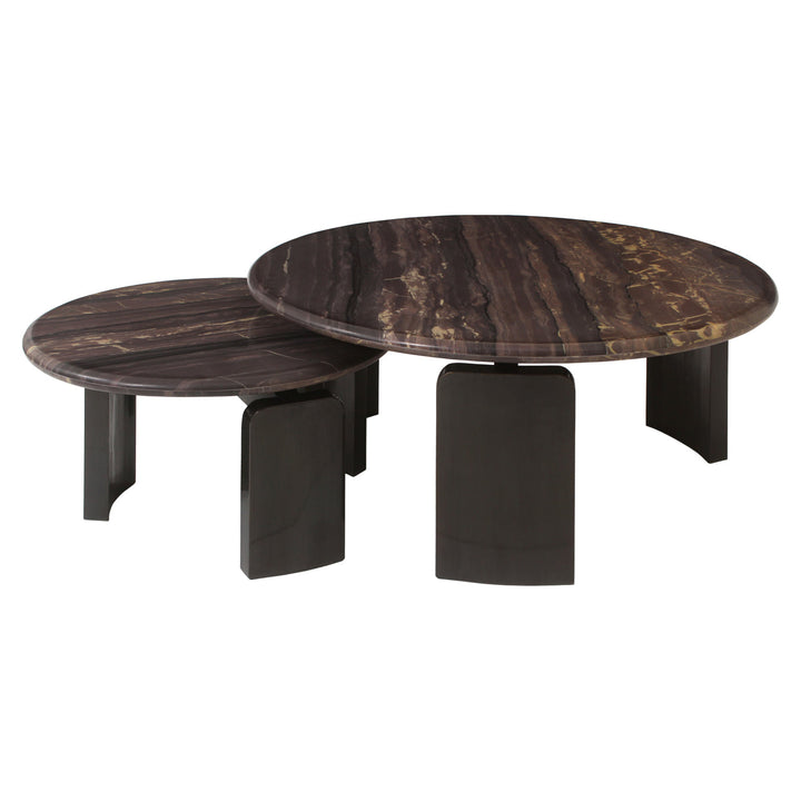 Salontafel Menton burgundy (Set of 2)