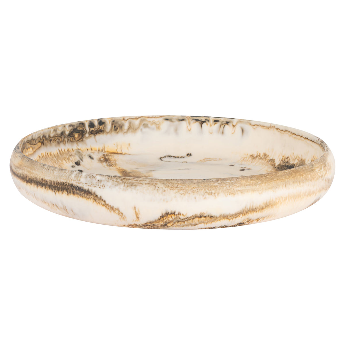 Schaal Daisy beige