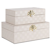 Opbergdoos Bless ivory small