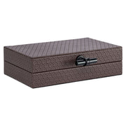 Opbergdoos Billie dark brown small