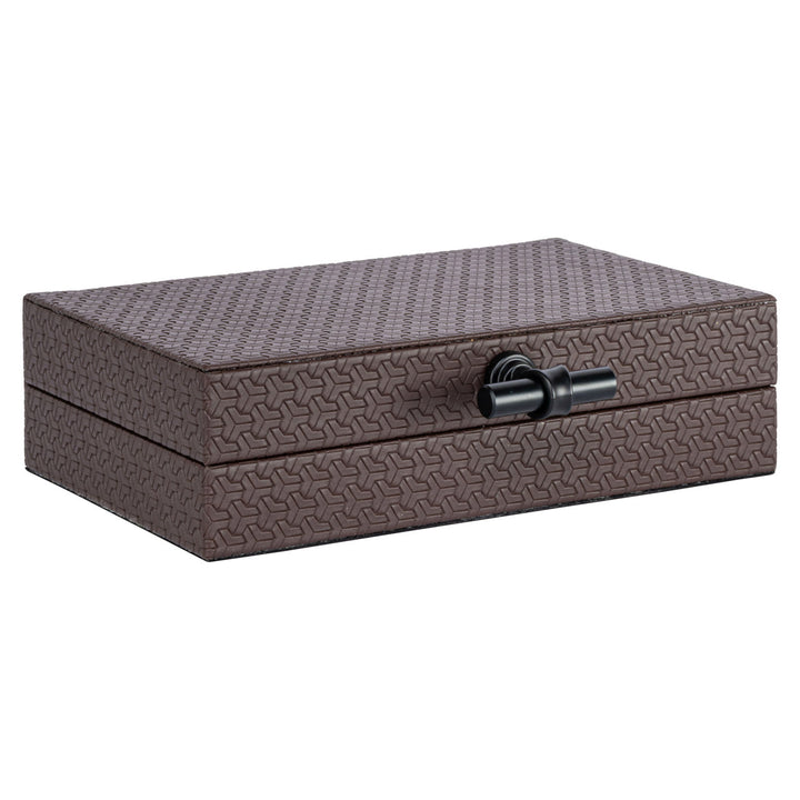 Opbergdoos Billie dark brown small