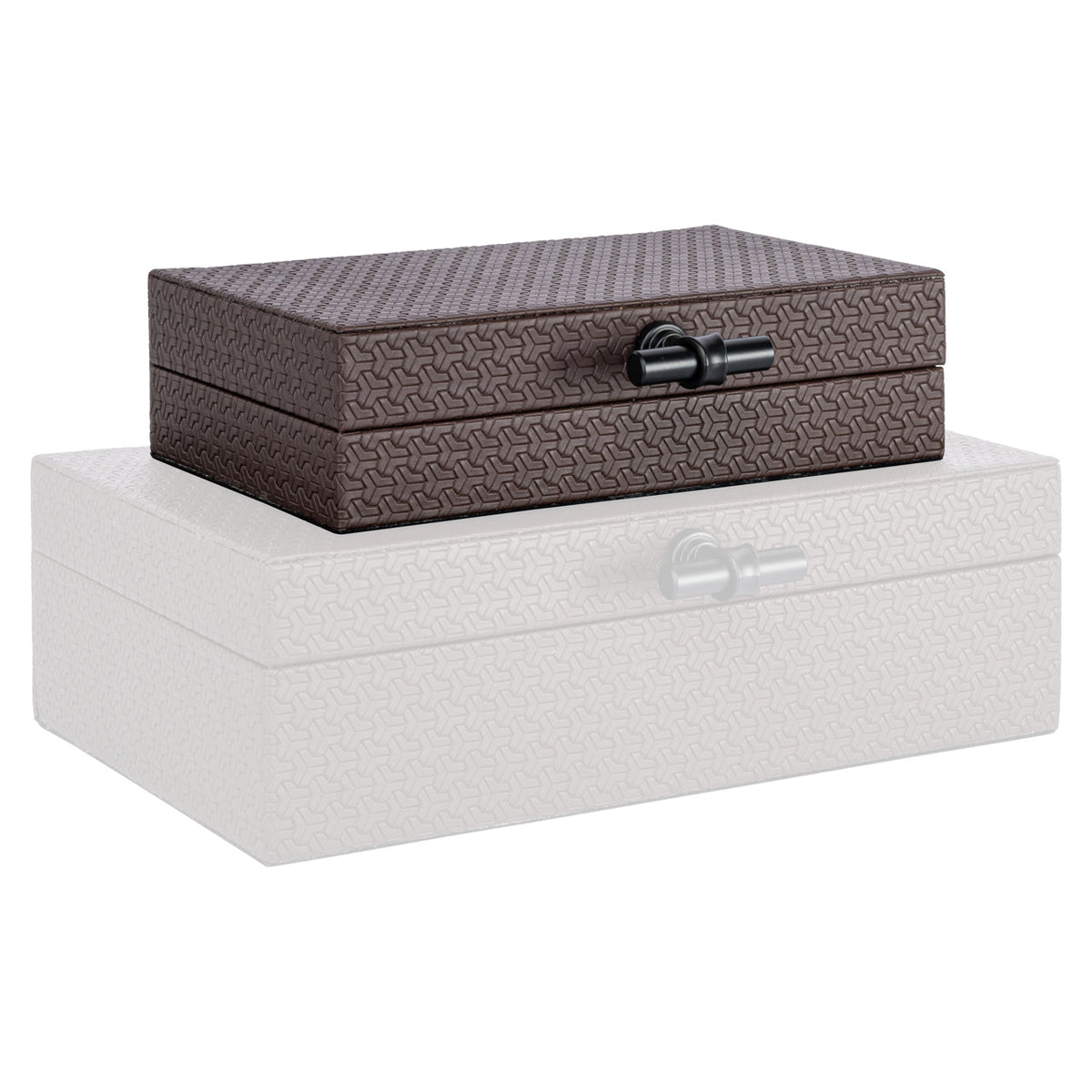 Opbergdoos Billie dark brown small