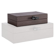 Opbergdoos Billie dark brown small