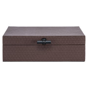 Opbergdoos Billie dark brown large