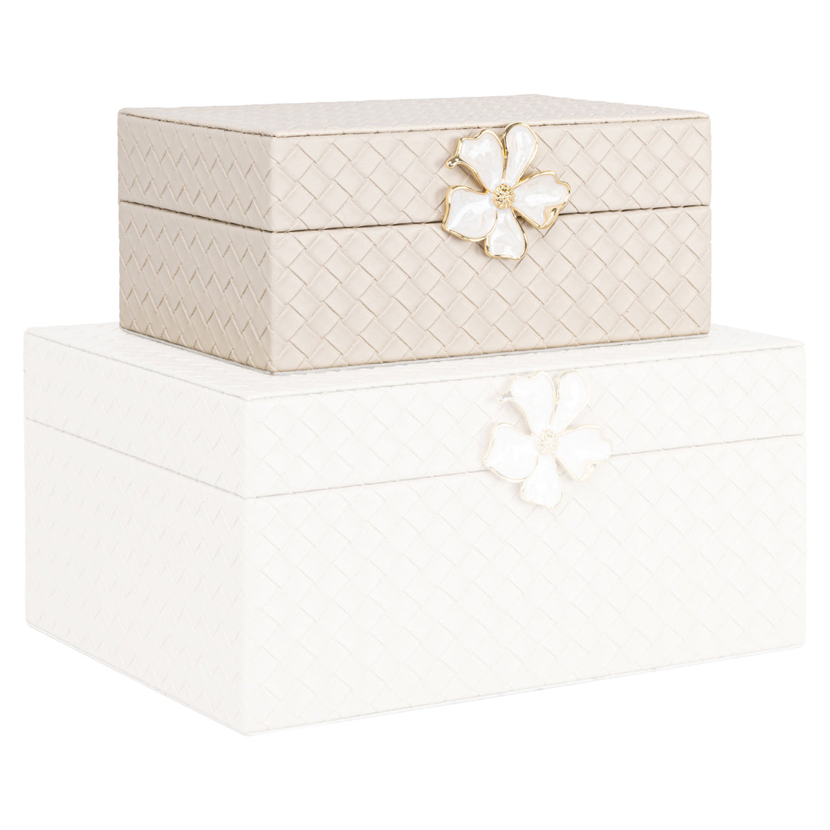 Opbergdoos Lillie ivory small