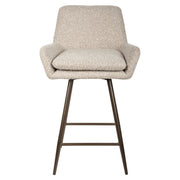 Counterstoel Linsey natural chunky swivel (Set of 2)