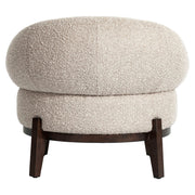 Lounge stoel Montana natural chunky fire retardant