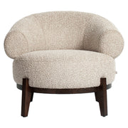 Lounge stoel Montana natural chunky fire retardant