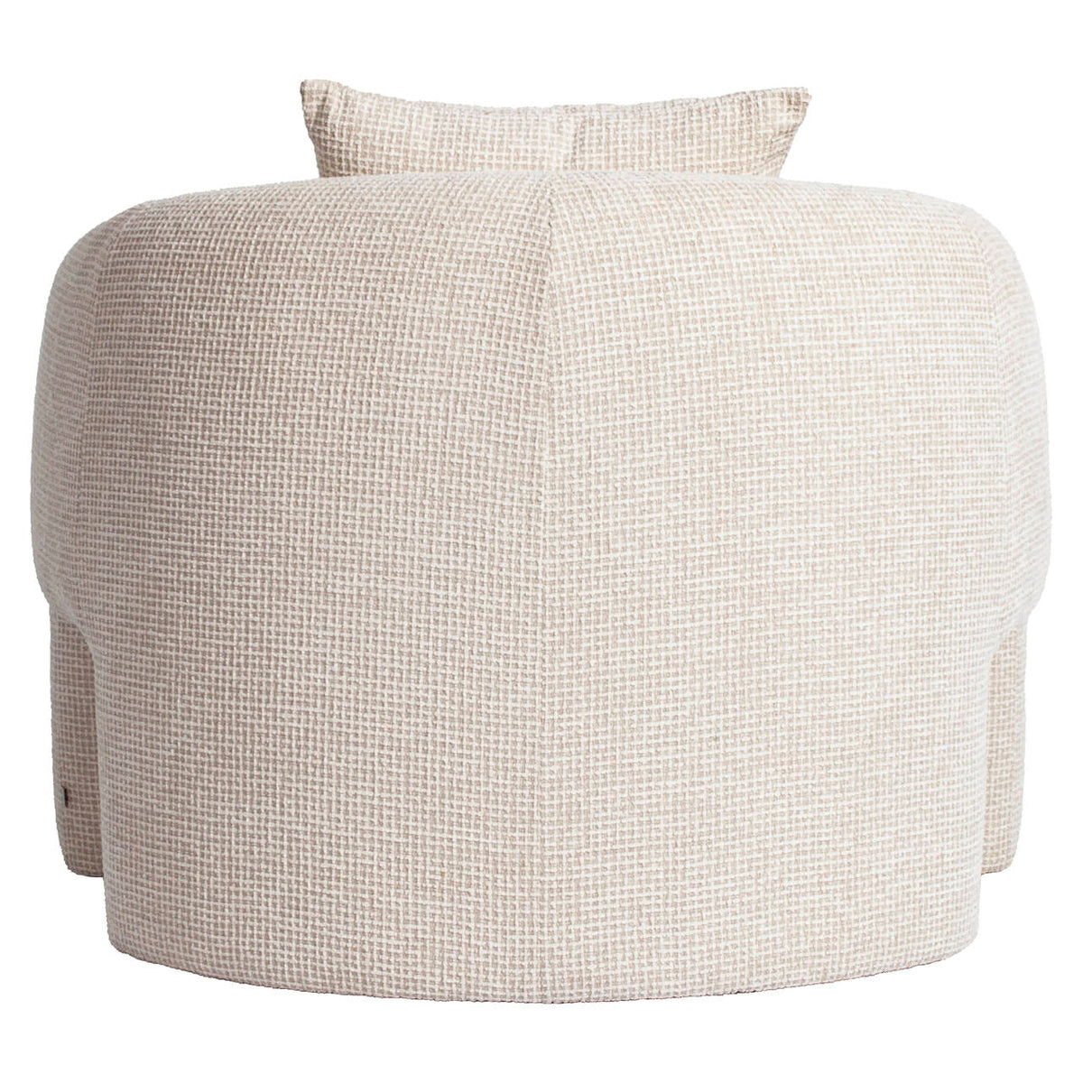 Lounge stoel Tuscany beige blockweave