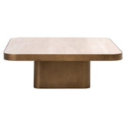 Salontafel Claridge beige 90x90 (cumulus)