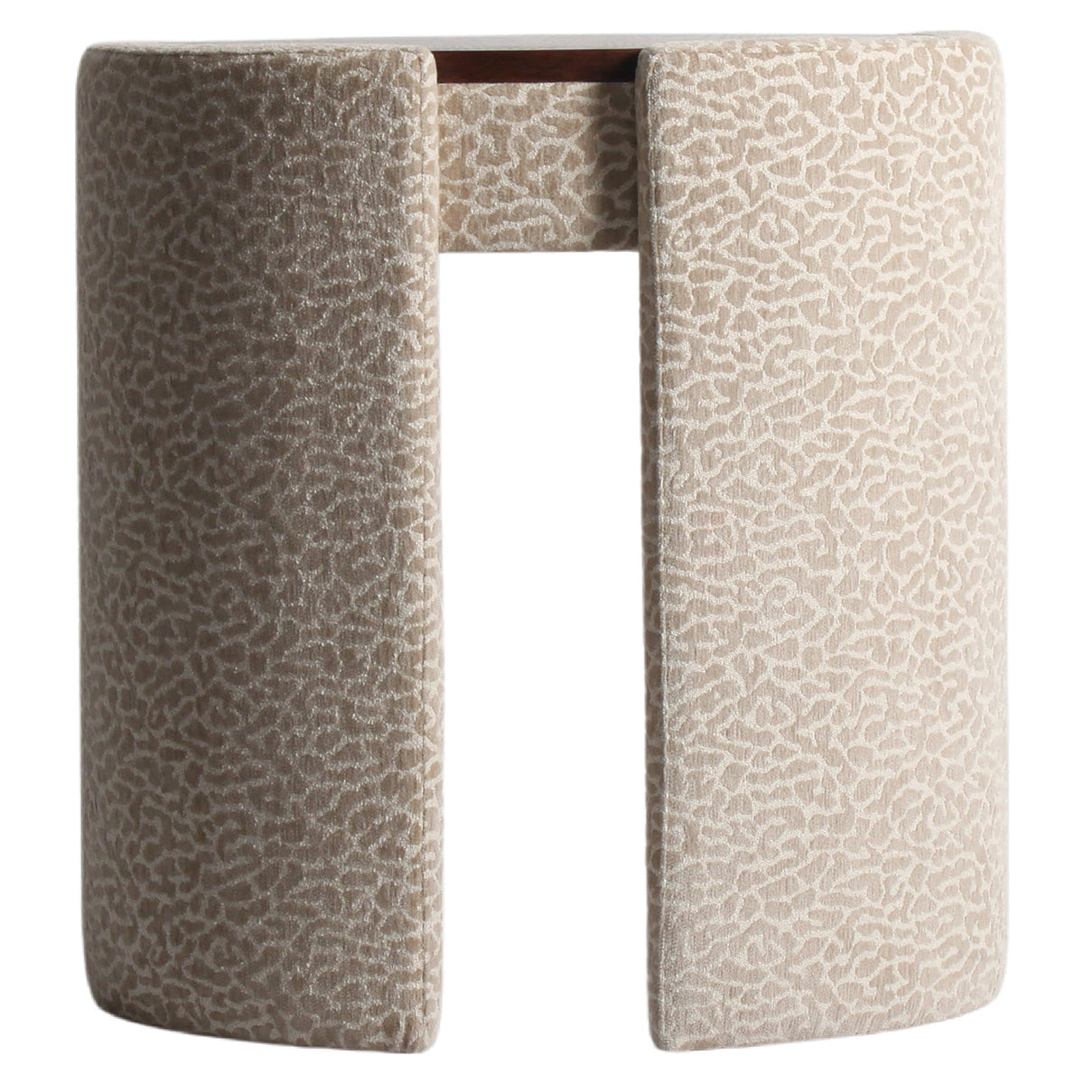 Bureau Roxenne beige leopard dressing table