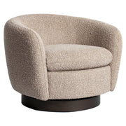 Lounge stoel Colmar natural chunky swivel